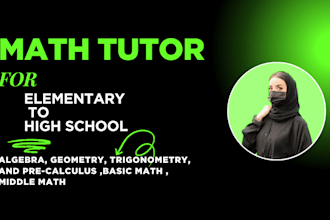 help you master math from elementary to high school
