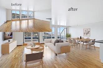 virtual staging, virtual furniture, virtual renovation