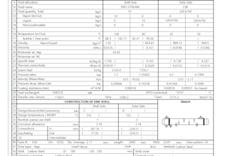 design exchanger, column by aspen