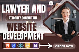do law firm, attorney, and lawyer website development