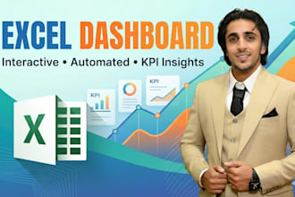 create interactive excel dashboards with charts and pivot tables