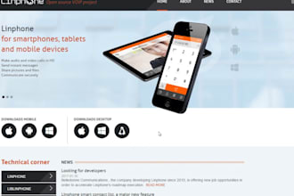 build a softphone application, linphone based app, esim application and volp app
