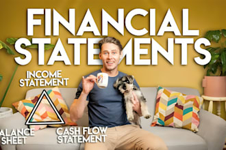 prepare, sign cpa certified financial statement, cpa audit, income statement