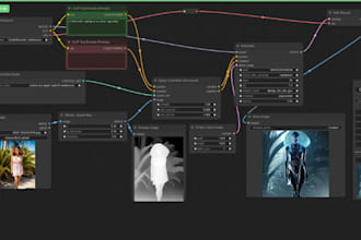 create custom comfyui workflow for stable diffusion