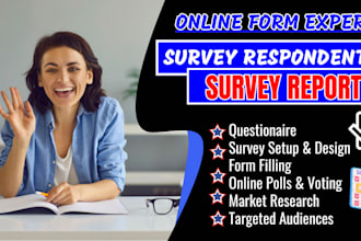 reach over 2000 active respondents to fill your online survey questionaire polls