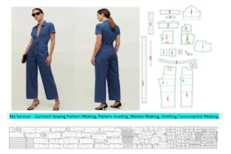 deliver expert pattern making services for your sewing patterns