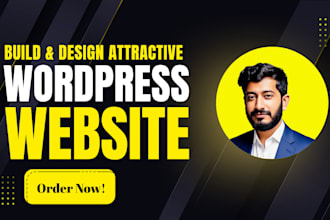 build, rebuild, design, duplicate revamp your wordpress website with expert help