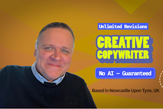 be your creative website content writer