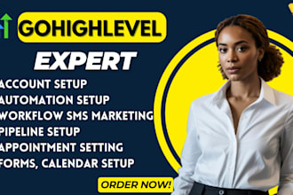 setup gohighlevel website email SMS automation ghl CRM ai agent ghl sales funnel