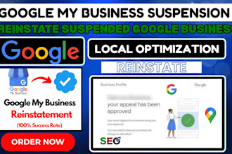 appeal gmb fix unsuspended google my business profile reinstate suspension gmb