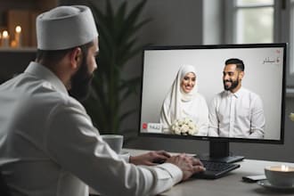 be your online nikah imam and assist with wali, witnesses, and certificate