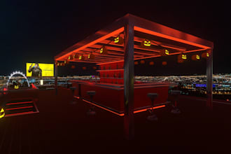 vrchat world, vrc world, VR world, 3d custom world, metaverse world, meta VR
