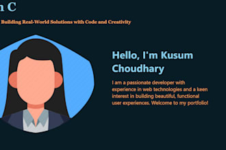 build and host your personal portfolio or landing page