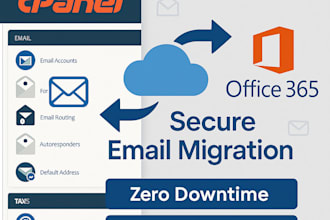 do cpanel to office 365 email migration fast and secure