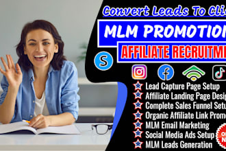 do affiliate link promotion,mlm affiliate recruiting, mlm affiliate sales funnel