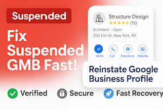 reinstate suspended google business profile fix gmb suspension and verification