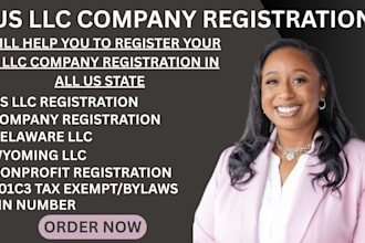 do US nonprofit startup llc company registration, 501c3 tax exempt, bylaws ein