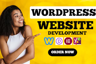 design elementor business website revamp wordpress booking membership website