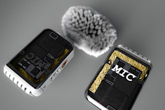 do 3d product render, 3d product modeling