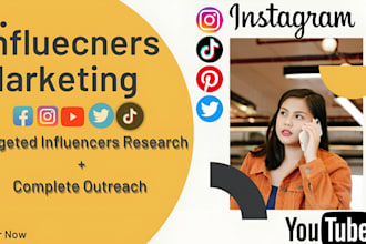 do influencers research and outreach for your brand
