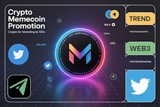 trend, hype pump token launch, memecoin twitter, web3, crypto telegram promotion