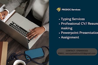 retype your scanned or handwritten documents