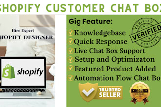 design install and customize a shopify chatbox  custom chat box and popup widget