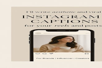 write instagram captions for your reels and posts