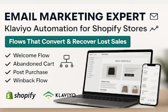 setup klaviyo email flows and automation for your shopify store