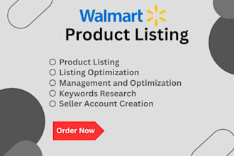 boost sales on walmart listing management and PPC strategy