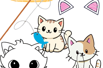 create unique ai generated kids coloring book pages