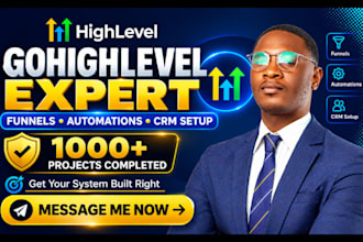 setup gohighlevel CRM automation gohiglevel websites gohighlevel landing page
