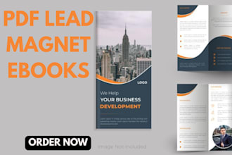 design custom PDF workbooks, worksheets, checklists and lead magnet pdfs