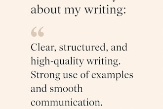 proofread and edit your writing to sound fluent and natural