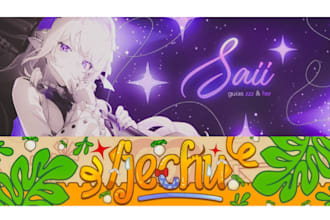 design an anime banner for anywhere