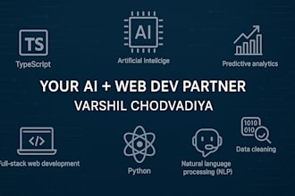 your ai developer, prompt engineer, and data expert and full stack developer