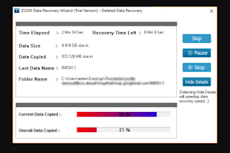 remotely recover lost, deleted, or corrupted file from drive digital forensics