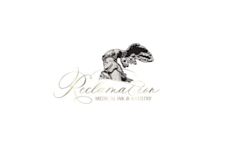 design medical tattoo art heals logo