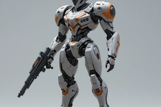 design 3d sci fi mech, robot and creature concept models