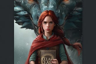 illustrate fantasy book covers and ebook covers