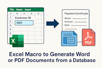 create an excel invoice generator with automated PDF export using vba