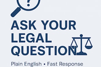 answer your legal question in plain english not legal advice