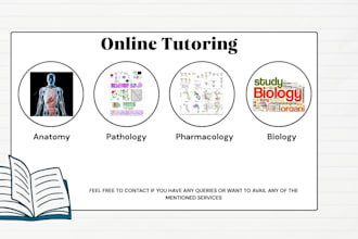 teach you anatomy, pharmacology, pathology and biology