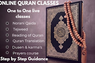 teach quran online with tajweed and nazra professionlly