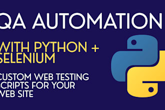 automate website testing using python and selenium