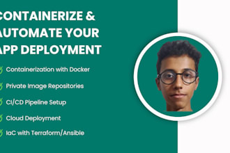 containerize and deploy your app with full automation