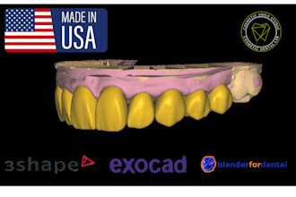 provide professional  design for dental labs and dentists