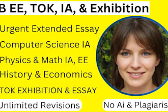 help you in ib toks, ib ias, exhibition, ee and essential