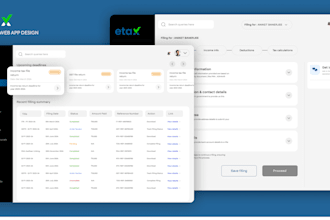 design UI for saas product CRM dashboard, web app, mobile app