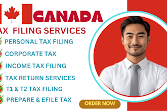 prepare canadian corporation tax return t2